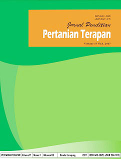 Jurnal Penelitian Pertanian Terapan