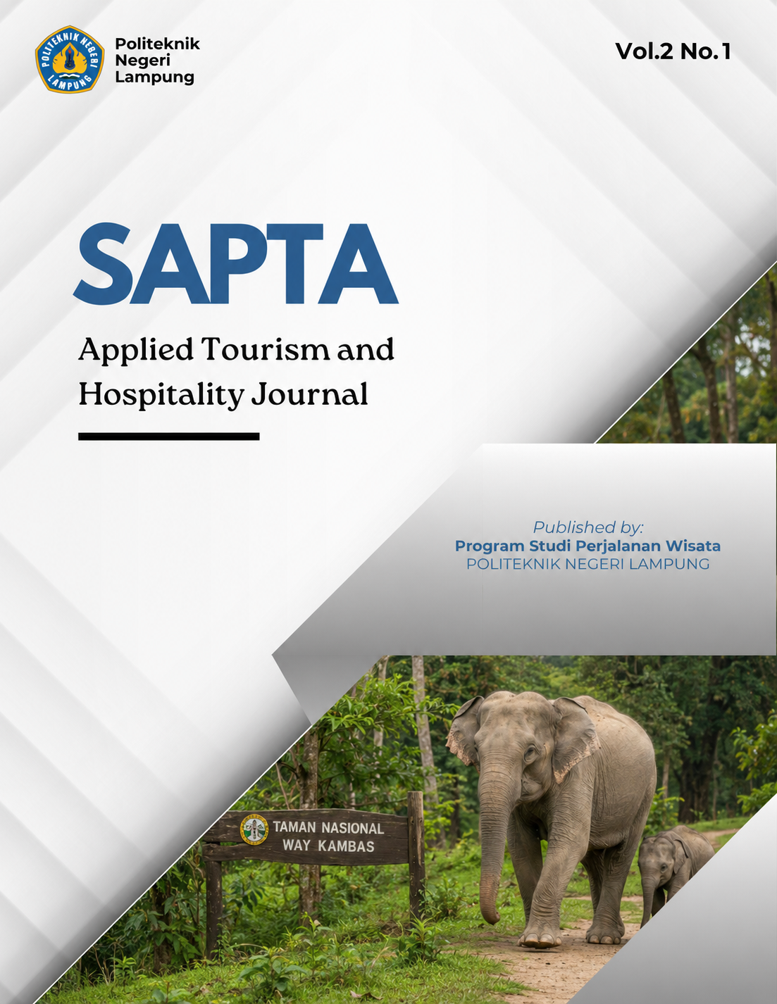 					View Vol. 2 No. 1 (2026): SAPTA: Applied Tourism & Hospitality Journal
				